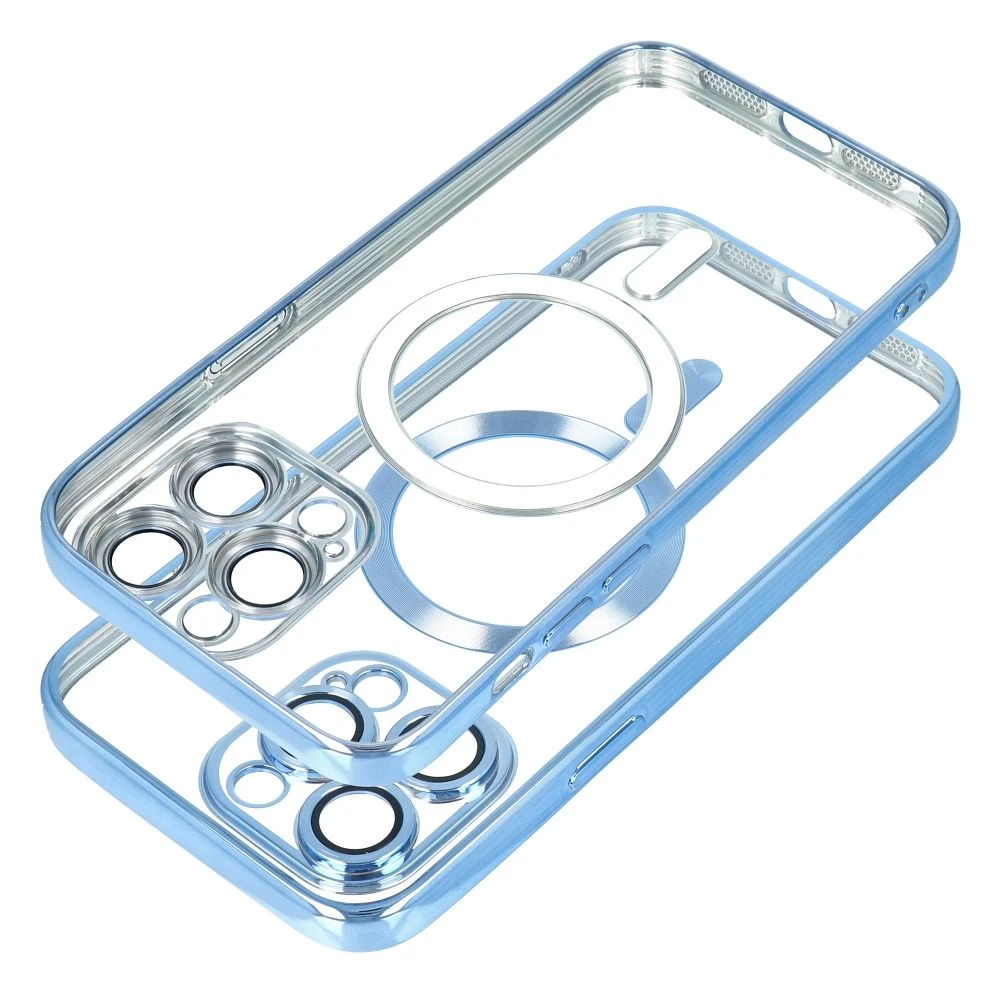 Case for iPhone 17 Pro Max / 18 Pro Max Electro Mag Cover compatible with MagSafe navy blue