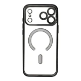 Case for iPhone 17 Pro Max / 18 Pro Max Electro Mag Cover compatible with MagSafe black
