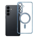 Case for Samsung S26 PLUS Electro Mag Cover compatible with MagSafe blue