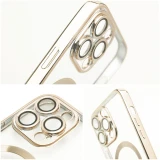 Case for Samsung S26 PLUS Electro Mag Cover compatible with MagSafe gold