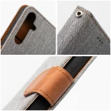 Flipové pouzdro JEANS BOOK pro Xiaomi Redmi Note 17 Pro Max 5G, šedá