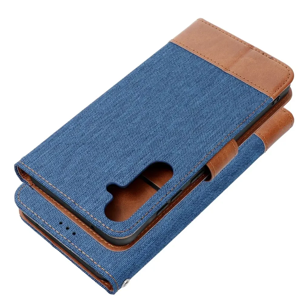Flipové pouzdro JEANS BOOK pro Xiaomi Redmi Note 17 Pro Max 5G, modrá