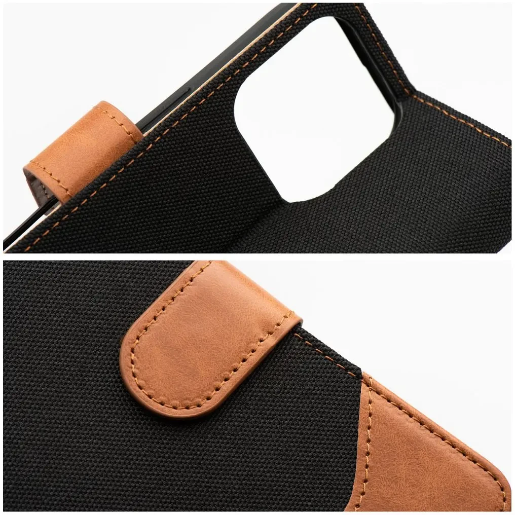 Flipové pouzdro JEANS BOOK pro Xiaomi Redmi Note 17 Pro Max 5G, černá