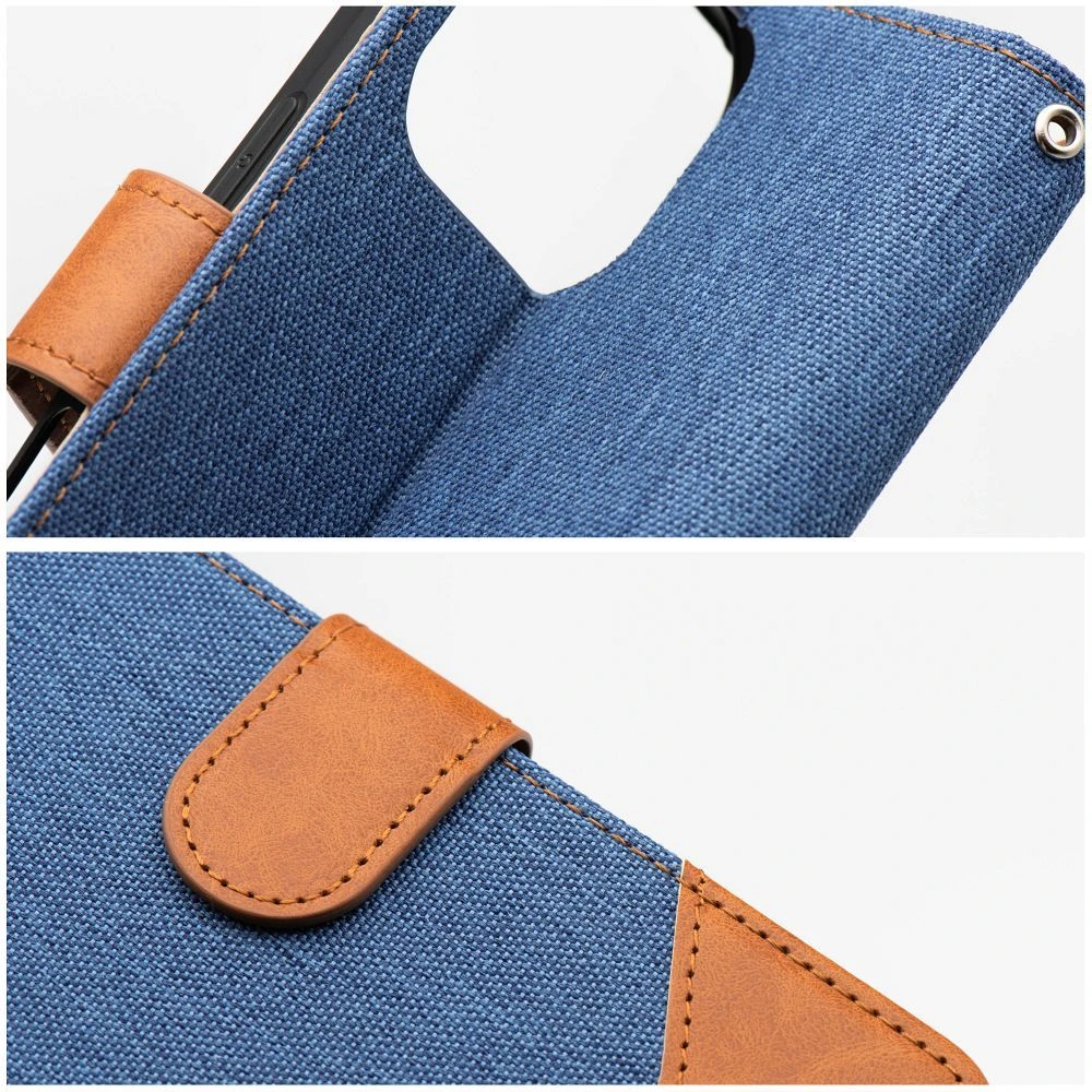 Flip case for iPhone 17 AIR Jeans Book blue