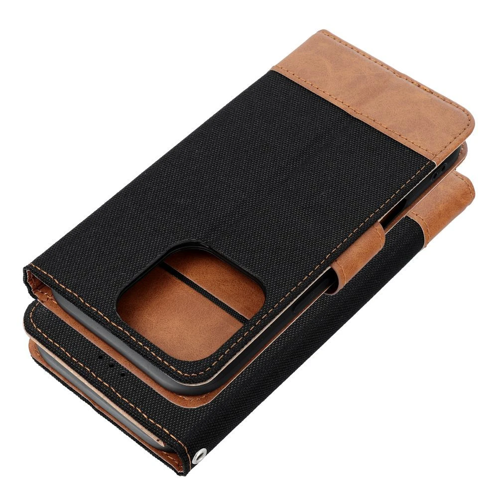 Flip case for iPhone 17 AIR Jeans Book black