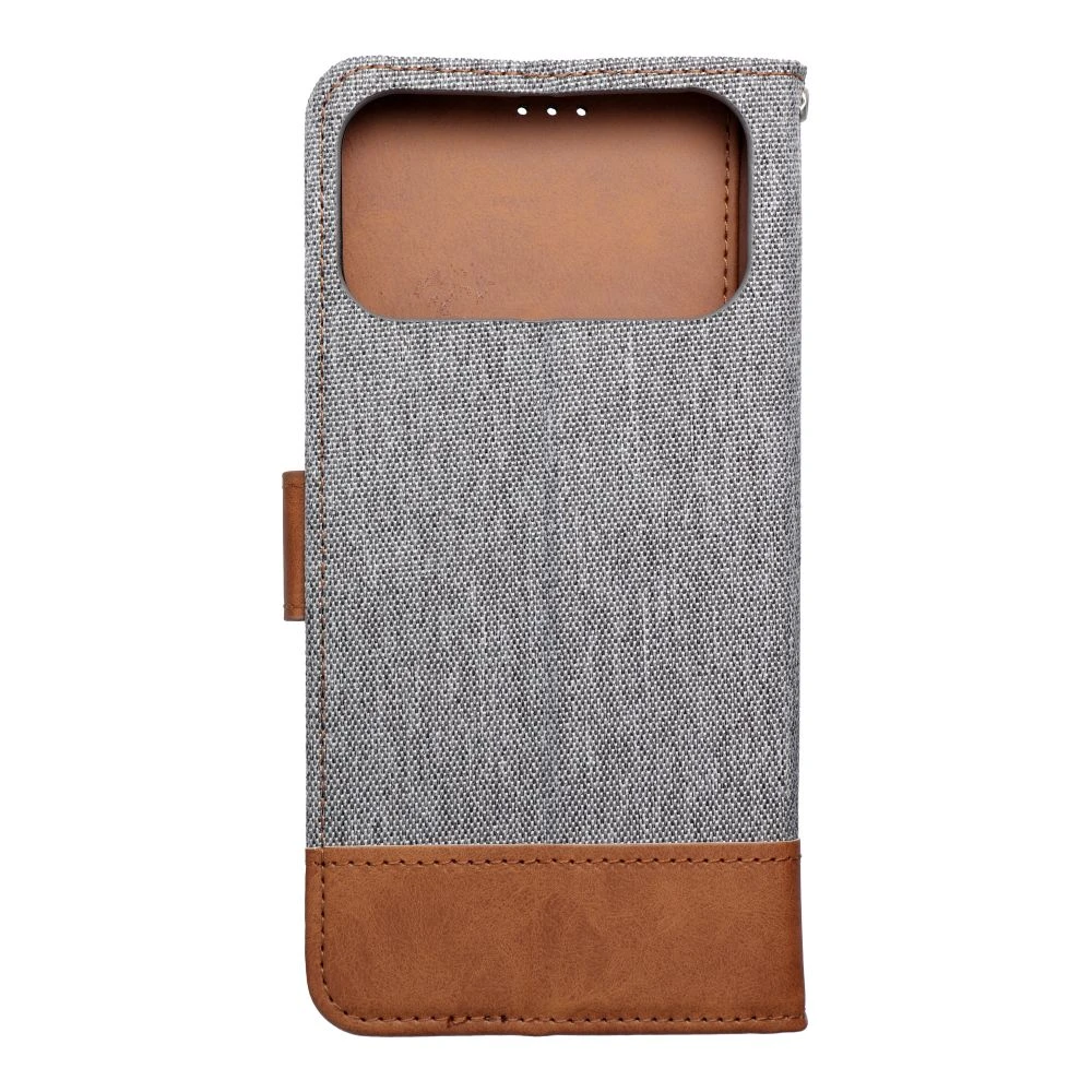 Flip case for iPhone 17 PRO MAX / 18 PRO MAX Jeans Book gray