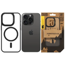 Zadní kryt Tactical MagForce Hyperstealth 3.0 Kryt pro Apple iPhone 15 Pro, asphalt