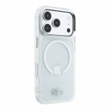 Lacoste IML Frosted Petit Pique Metal Logo MagSafe Zadní Kryt pro iPhone 18 Pro Max Transparent