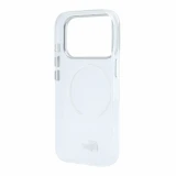 Lacoste IML Frosted Petit Pique Metal Logo MagSafe Zadní Kryt pro iPhone 18 Pro Max Transparent