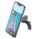 Magnetický držák Cellularline Touch Mag Air Vents s uchycením do mřížky ventilace a podporou MagSafe, černá