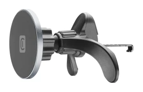 Magnetický držák Cellularline Touch Mag Air Vents s uchycením do mřížky ventilace a podporou MagSafe, černá
