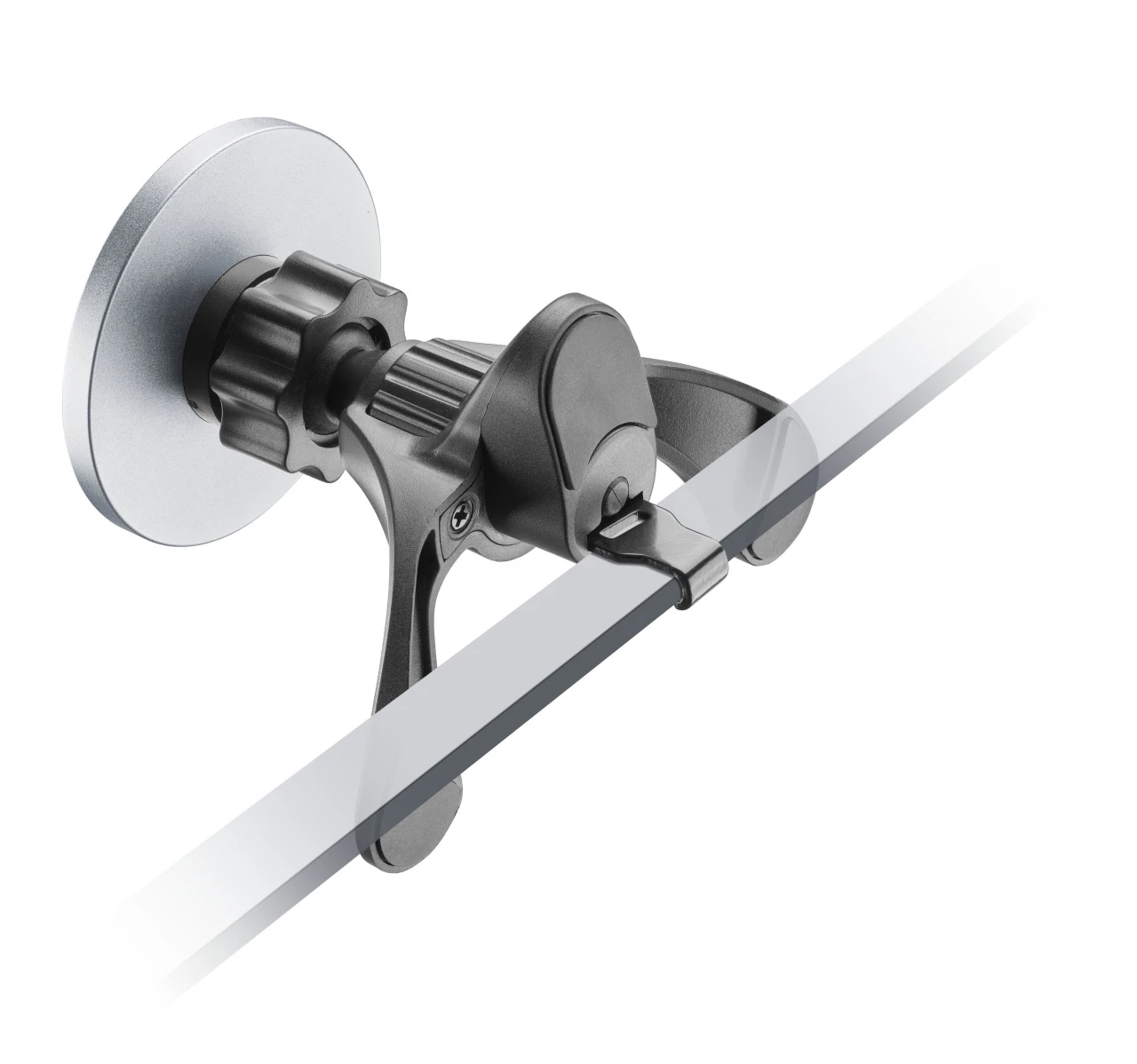 Magnetický držák Cellularline Touch Mag Air Vents s uchycením do mřížky ventilace a podporou MagSafe, černá