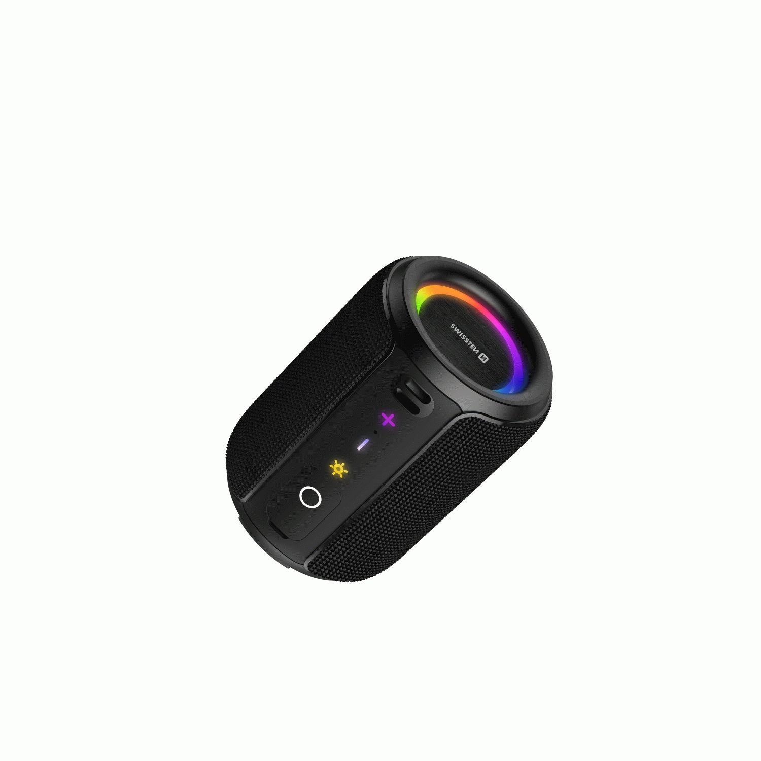 BLUETOOTH REPRODUKTOR SWISSTEN AURA BASS 15W, ČERNÁ