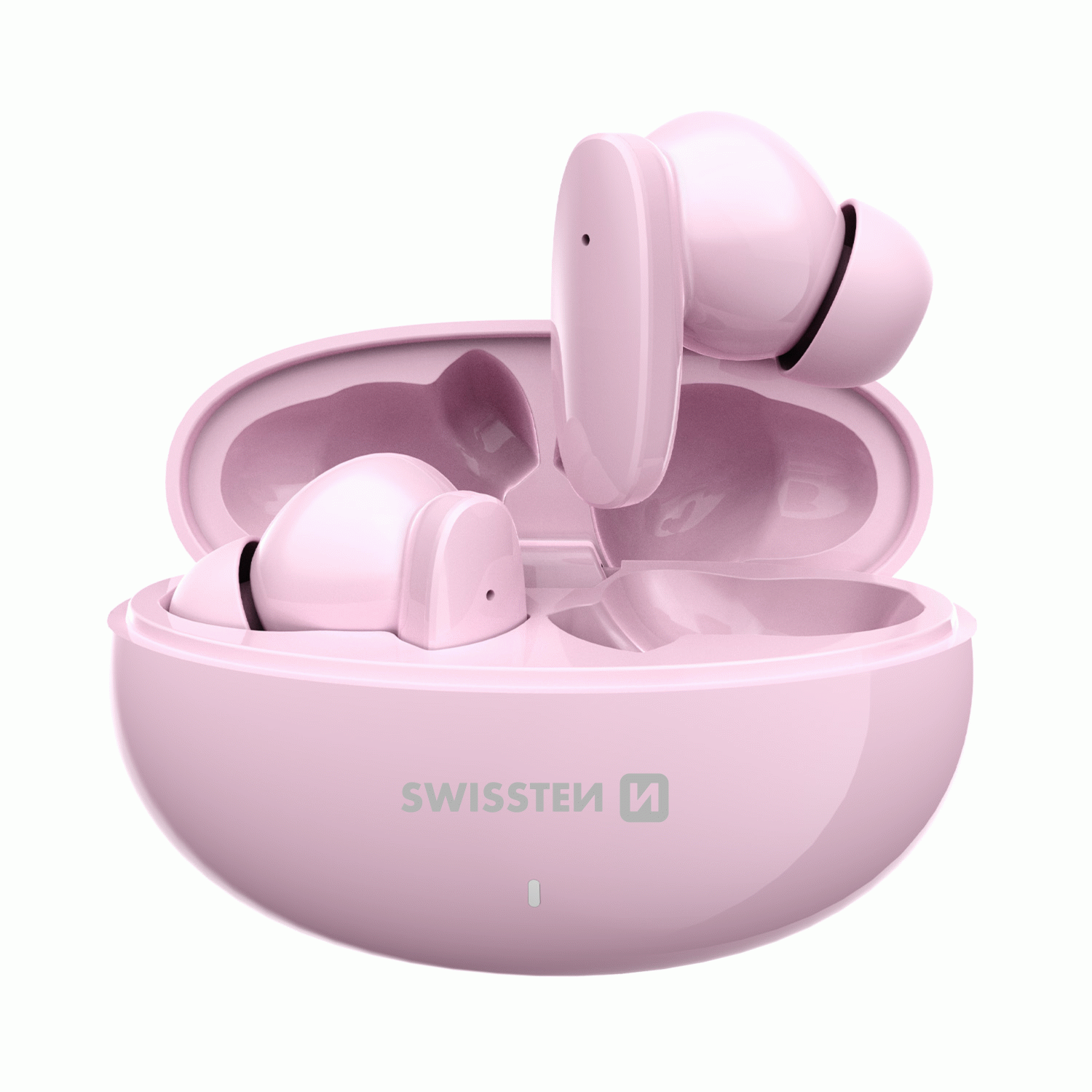 BLUETOOTH TWS SLUCHÁTKA SWISSTEN SONIC, RŮŽOVÁ