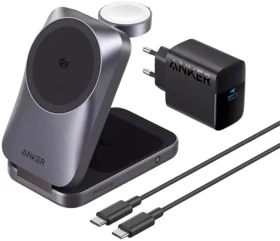 3v1 Anker Prime Qi2.2 25W, černá