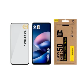 Tvrzené sklo Tactical Glass Shield 5D pro Motorola Moto G37, černá