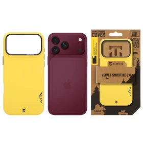 Zadní kryt Tactical MagForce Velvet Smoothie 2.0 pro Apple iPhone 17 Pro Max / 18 Pro Max, banana