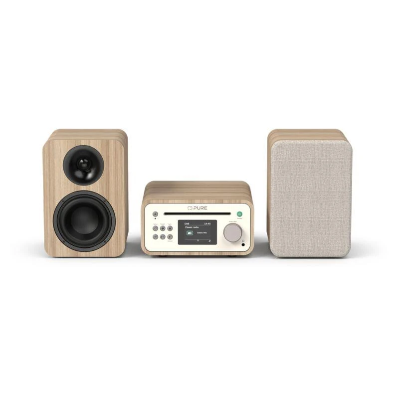 Minisystém Pure Classic Stereo Mini, CD, DAB+, FM bílý
