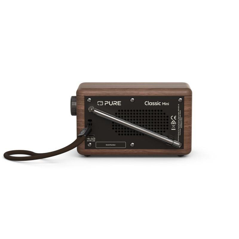 Pure Classic Mini Rádio, DAB+, FM černá
