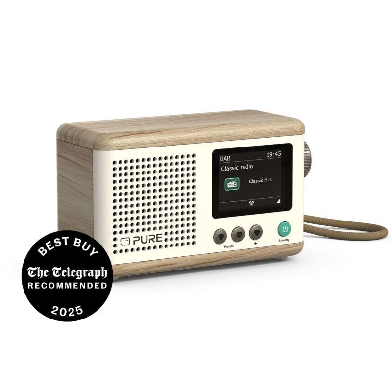 Pure Classic Mini Rádio, DAB+, FM bílá