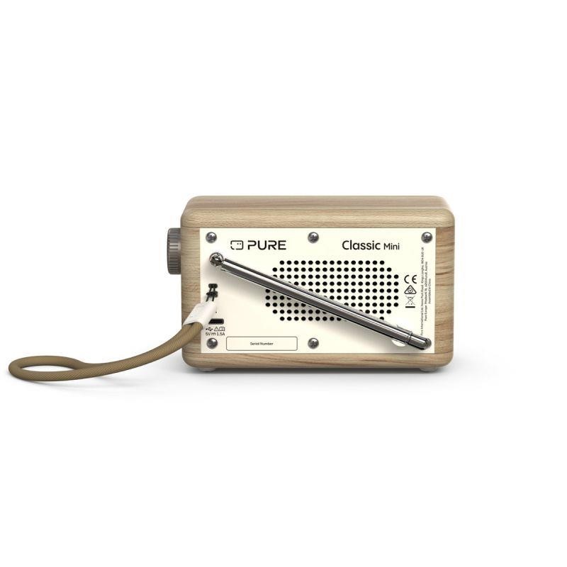 Pure Classic Mini Rádio, DAB+, FM bílá