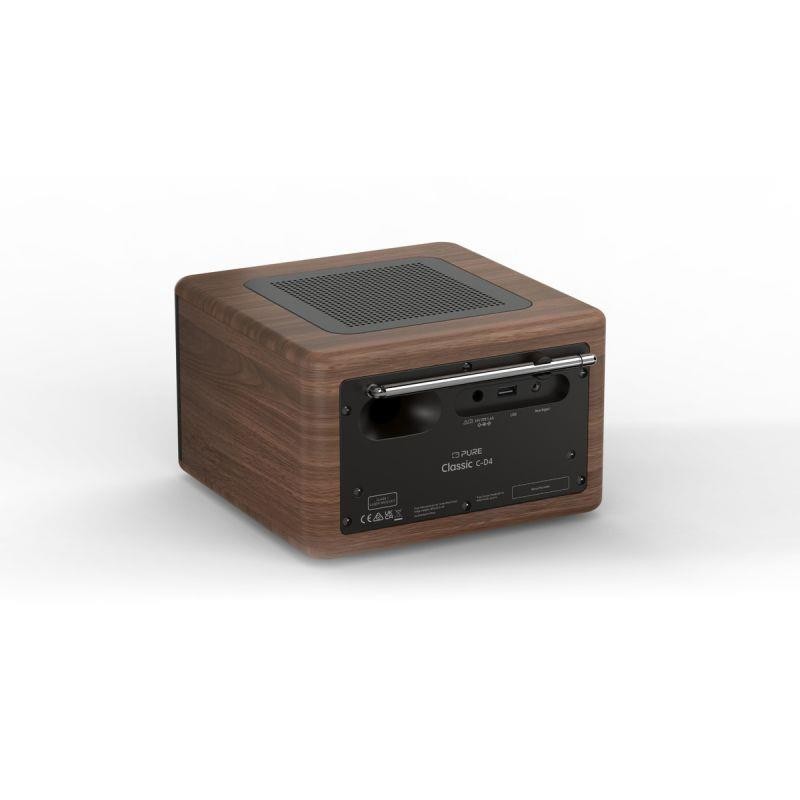 Pure Classic C-D4 CD přehrávač, DAB+, FM černá