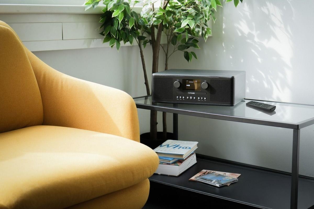 Pure Classic C-D6i CD přehrávač, DAB+, FM černá