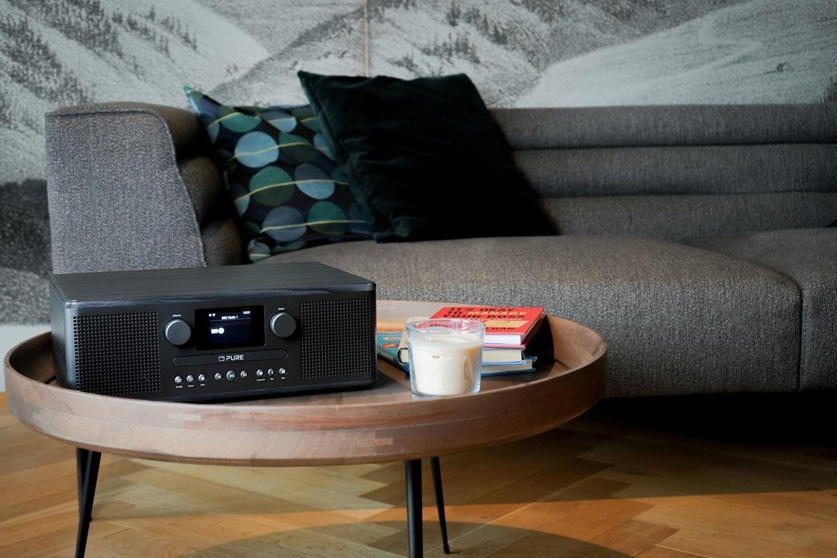 Pure Classic C-D6i CD přehrávač, DAB+, FM černá