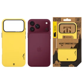 Zadní kryt Tactical MagForce Velvet Smoothie 2.0 pro Apple iPhone 17 Pro / 18 Pro, banana