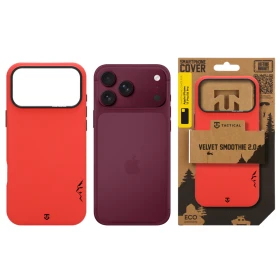 Zadní kryt Tactical MagForce Velvet Smoothie 2.0 pro Apple iPhone 17 Pro / 18 Pro, chilli