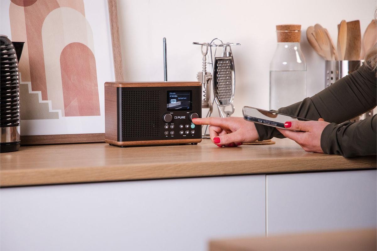 Pure Classic H4 Rádio, DAB+, FM černá