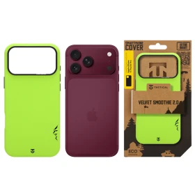 Zadní kryt Tactical MagForce Velvet Smoothie 2.0 pro Apple iPhone 17 Pro / 18 Pro, avocado