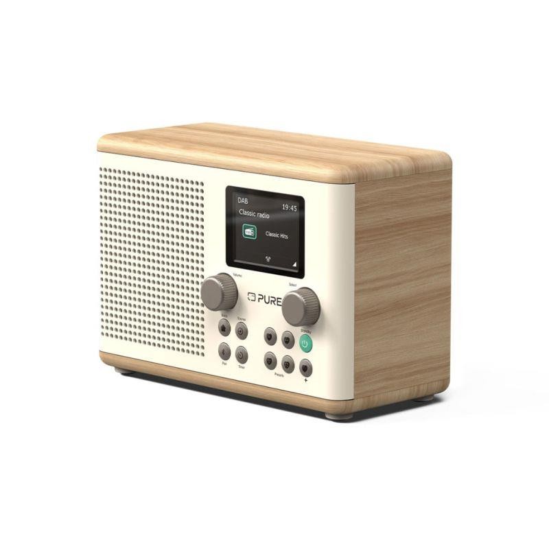 Pure Classic H4 Rádio, DAB+, FM bílá
