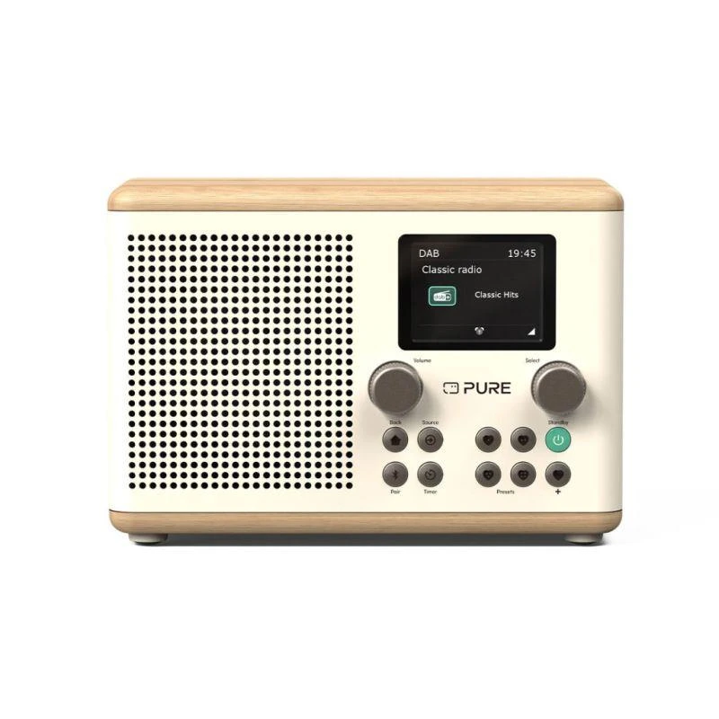 Rádio Pure Classic H4, DAB+, FM bílé