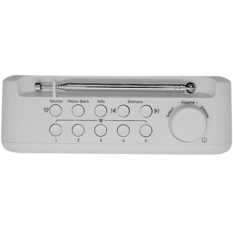 Pure Elan One2 Rádio, DAB+, FM bílá