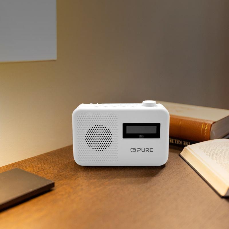 Pure Elan One2 Rádio, DAB+, FM bílá