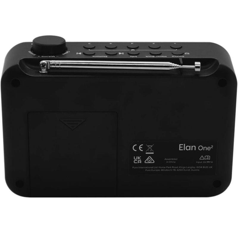 Pure Elan One2 Rádio, DAB+, FM černá