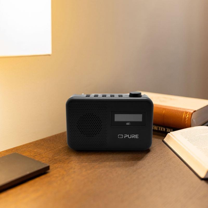 Pure Elan One2 Rádio, DAB+, FM černá