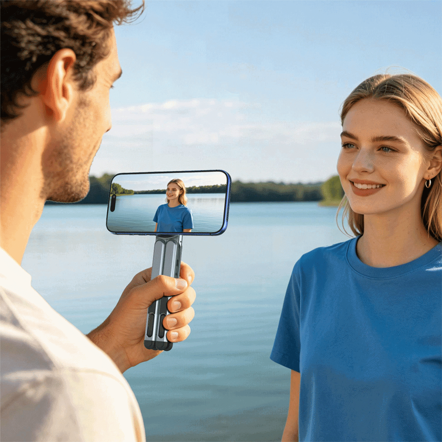 SWISSTEN HLINÍKOVÝ DRŽÁK NA SMARTPHONE / TABLET / LAPTOP, kompatibilní s MagSafe