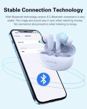 BLUETOOTH TWS SLUCHÁTKA SWISSTEN SONIC, MODRÁ
