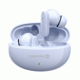 BLUETOOTH TWS SLUCHÁTKA SWISSTEN SONIC, MODRÁ