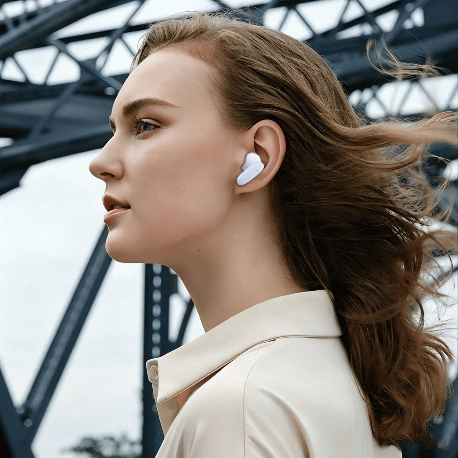 BLUETOOTH TWS SLUCHÁTKA SWISSTEN SONIC, MODRÁ