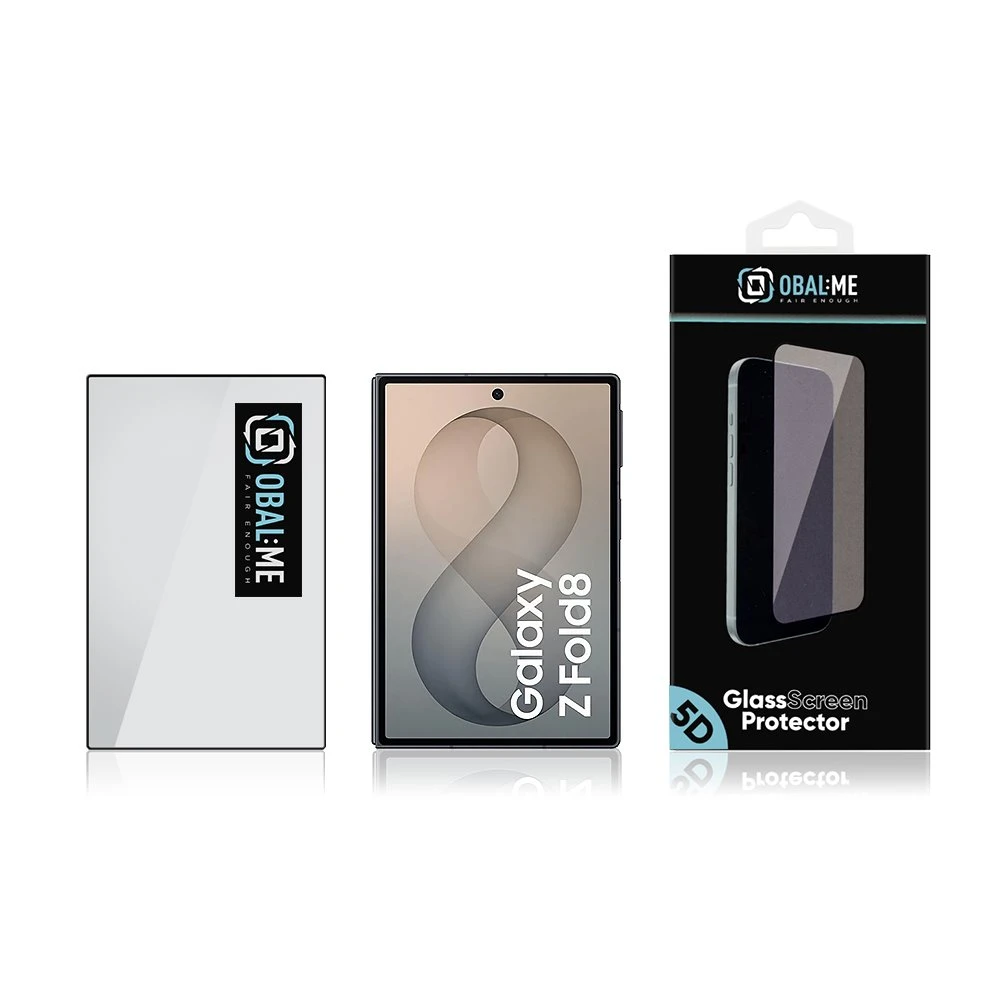 OBAL:ME 5D Tvrzené Sklo pro Samsung Galaxy Z Fold 8 Black