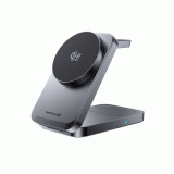 SWISSTEN Qi2.2 25W NABÍJEČKA MagBase PRO 3v1, kompatibilní s MagSafe, černá