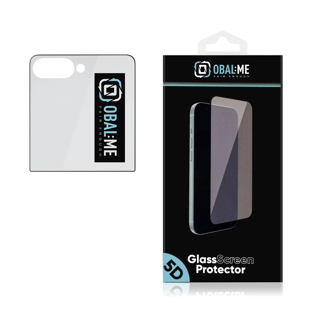 OBAL:ME 5D Tvrzené Sklo pro Samsung Galaxy Z Flip 8 Black