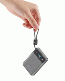SWISSTEN SEMI-SOLID 10000 mAh, 45W S INTEGROVANÝM KABELEM USB-C, Qi2.2, 25W, kompatibilní s MagSafe
