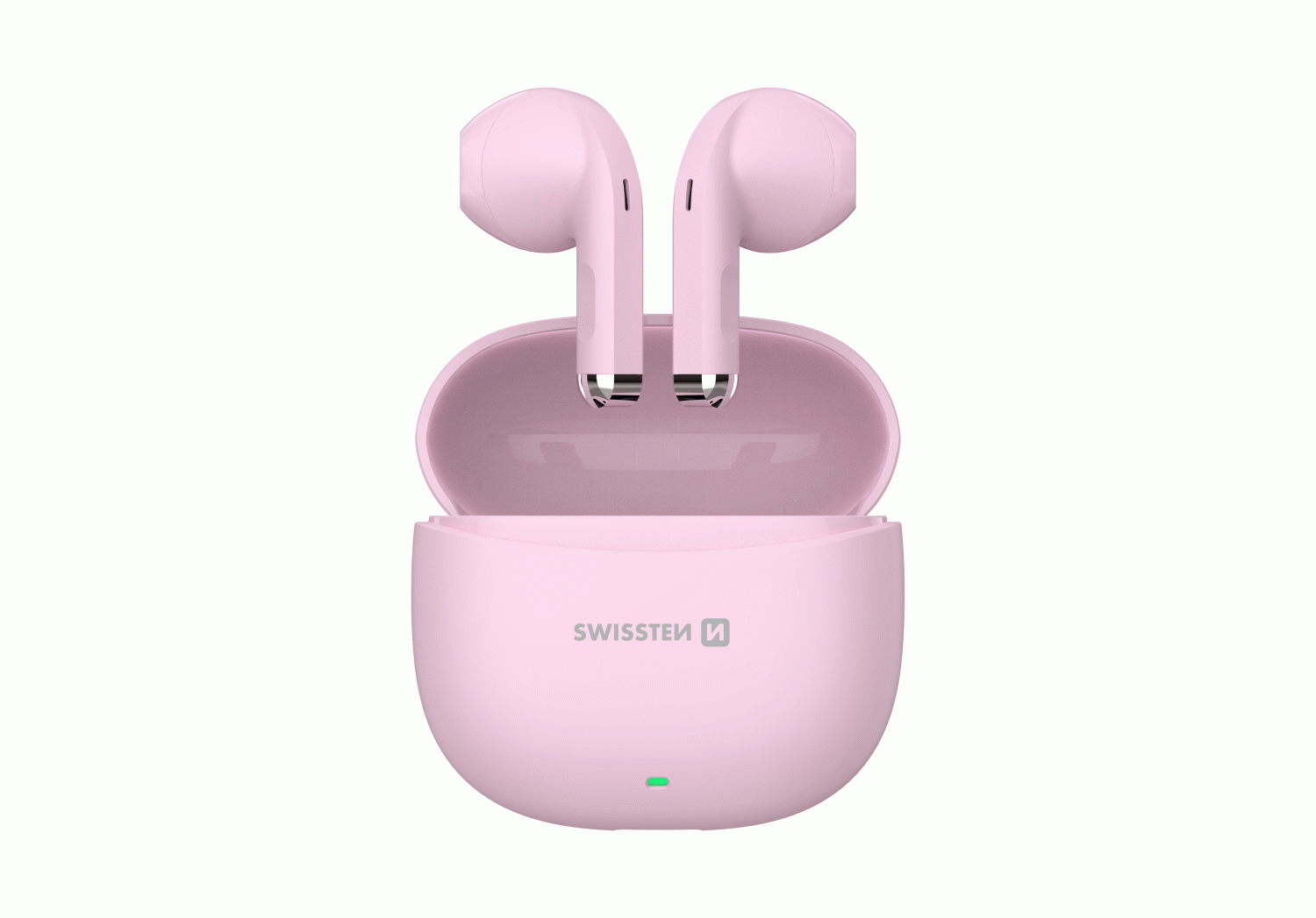 BLUETOOTH TWS SLUCHÁTKA SWISSTEN Mini TUNE, RŮŽOVÁ