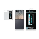 OBAL:ME Privacy 5D Tvrzené Sklo pro Samsung Galaxy Z Flip 8 Black