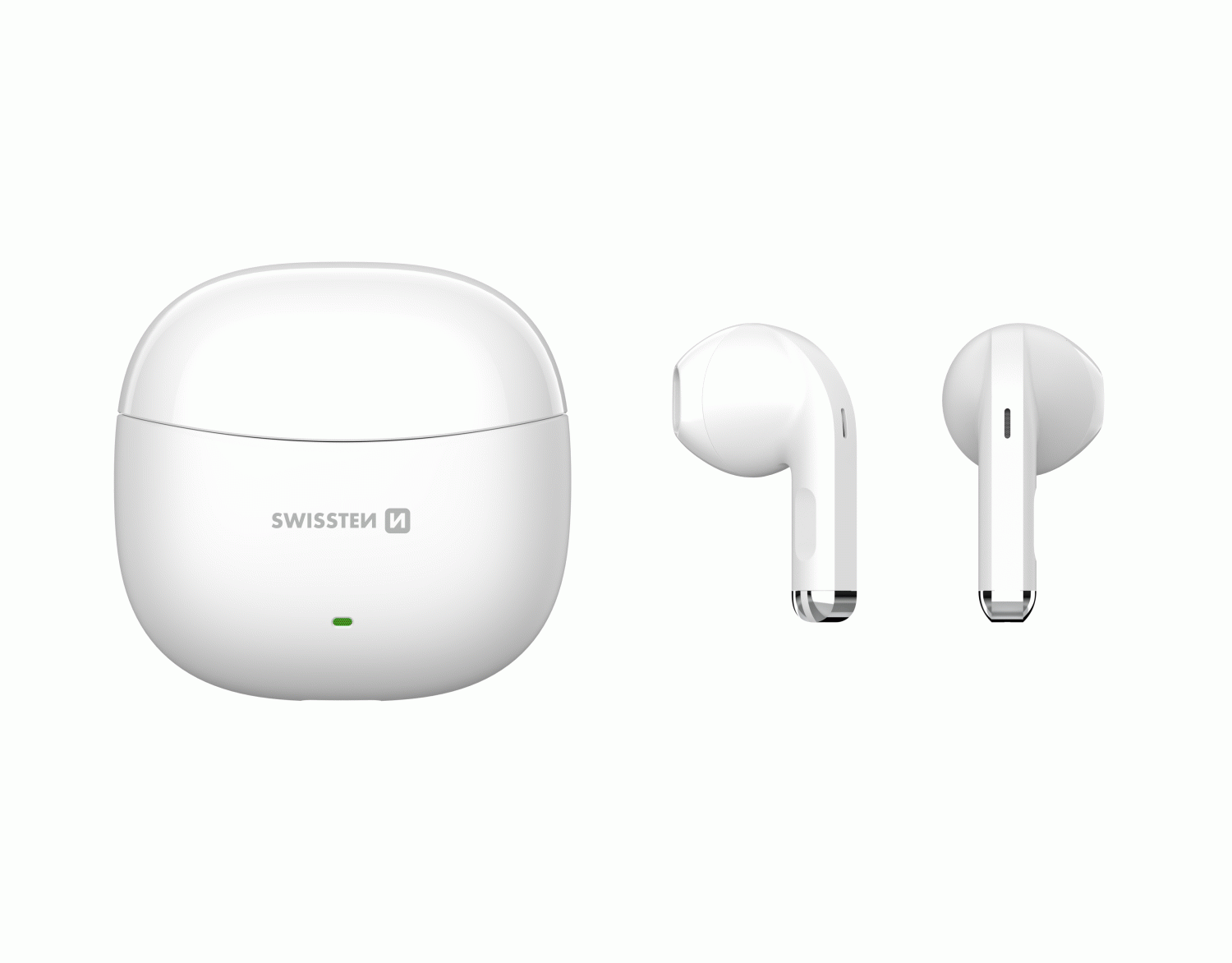 BLUETOOTH TWS SLUCHÁTKA SWISSTEN Mini TUNE, BÍLÁ