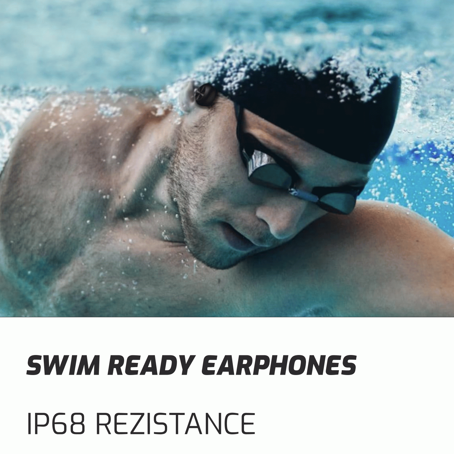 BLUETOOTH SLUCHÁTKA SWISSTEN NA PLAVÁNÍ BONE CONDUCTION (8 GB)